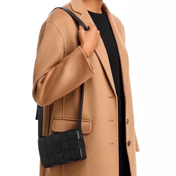 Bottega Veneta Small Cassette Intreccio Leather Crossbody - Picture 8 of 9